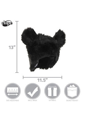 Black Bear Hat- measurements