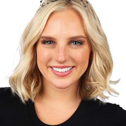 Black Gothic Tiara- worn by model