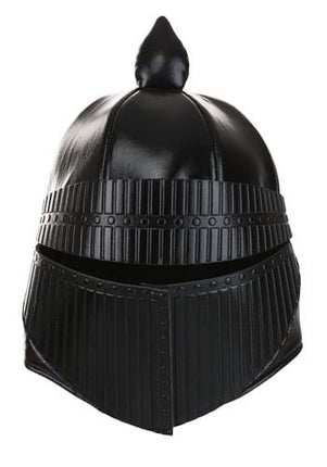Black Knight Plush Helmet- front view