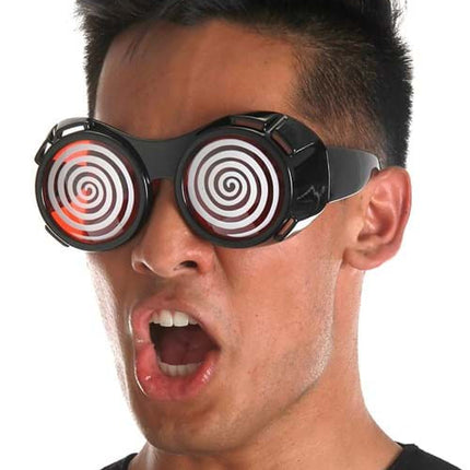 Black & Red X-Ray Goggles- worn by model