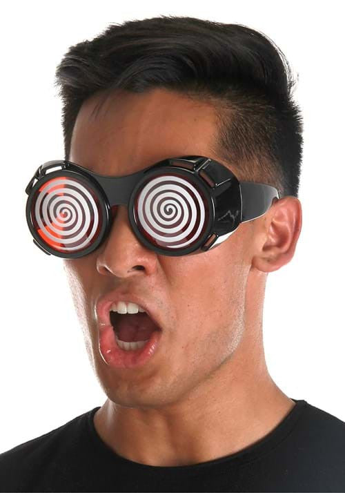 Black & Red X-Ray Goggles- worn by model