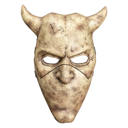 Black Phone- The Grabber Mask- mask with missing mouth attachment front view