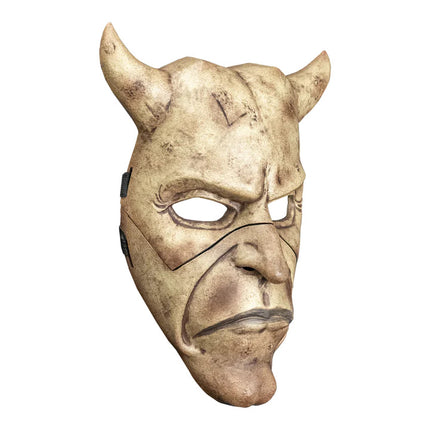 Black Phone- The Grabber Mask- mask with frown attachment right view