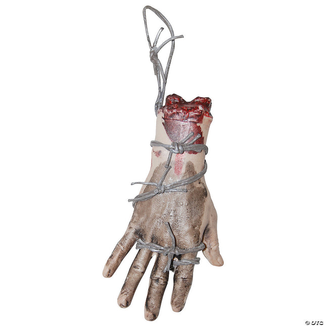 Bloody Hand With Barbed Wire
