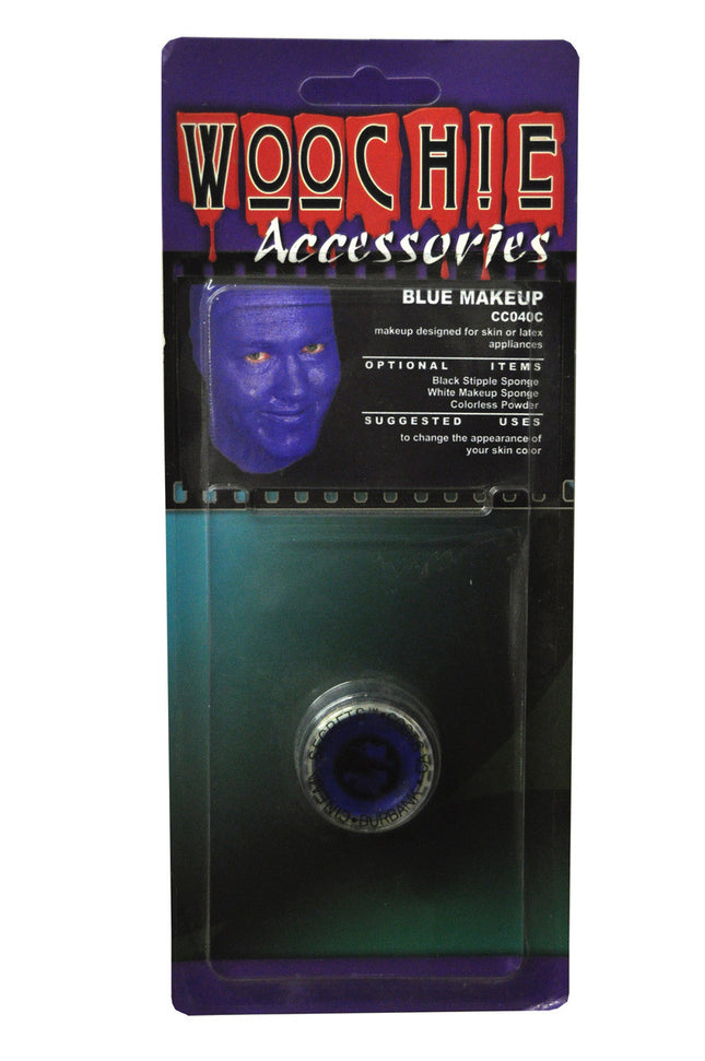 BLUE MASK COVER MAKEUP