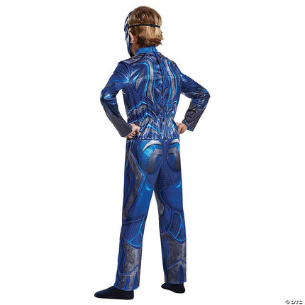 Power Rangers- Blue Ranger Child Costume- back view
