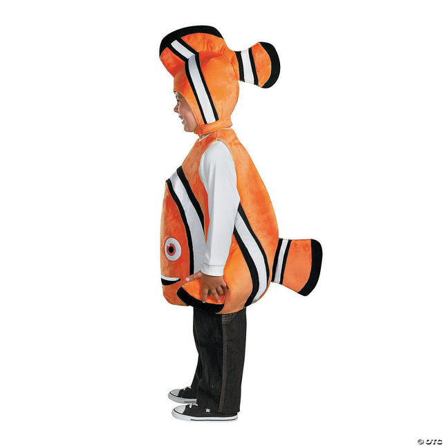 Finding Nemo- Kid's Deluxe Nemo Costume- side view