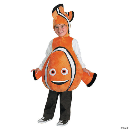 Finding Nemo- Kid's Deluxe Nemo Costume- front view