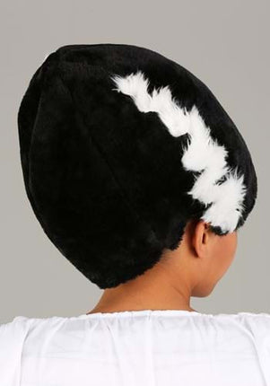 Bride of Frankenstein Plush Hat- worn by model back view