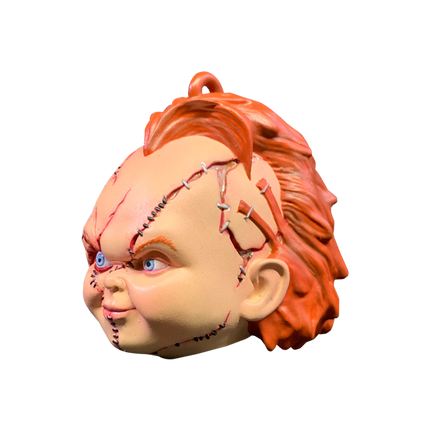Right side of Chucky Ornament
