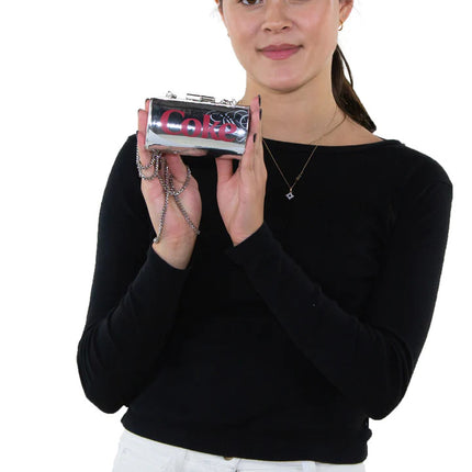DIET COKE CAN BAG- Held by Model Alternate View
