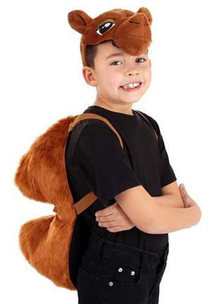 Camel Plush Headband & Hump Kit- worn by boy model