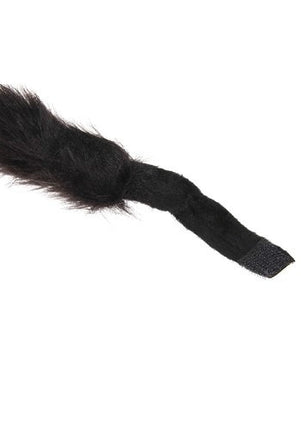Cat Ears, Collar and Tail Kit Black & Pink- tail