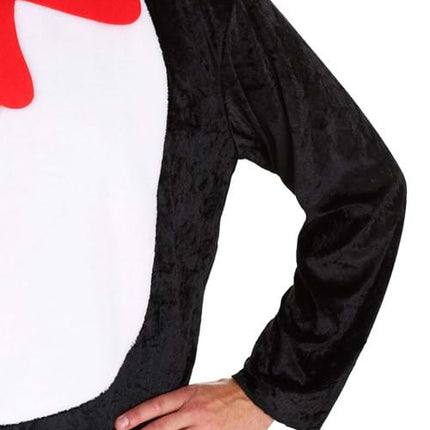 Dr. Seuss- The Cat in the Hat Adult Costume- arm up close