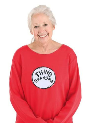 Dr. Seuss- Family of All Things Patch Set- thing grandma patch worn by model