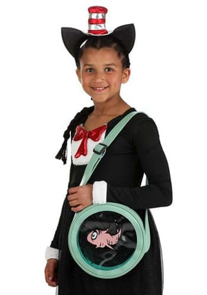 Dr. Seuss- The Cat in The Hat Fish Companion Bag- worn by child