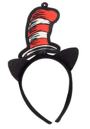 Dr. Seuss- The Cat in The Hat Glitter Headband