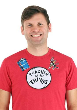 Dr. Seuss- Teacher of All Things Patch Set- worn by male model