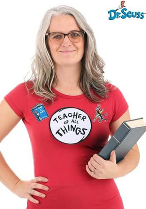 Dr. Seuss- Teacher of All Things Patch Set- worn by female model
