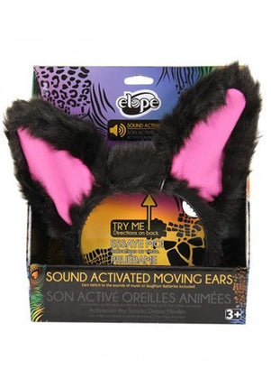 Sound Activated Moving Cat Ears Headband- in packaging 