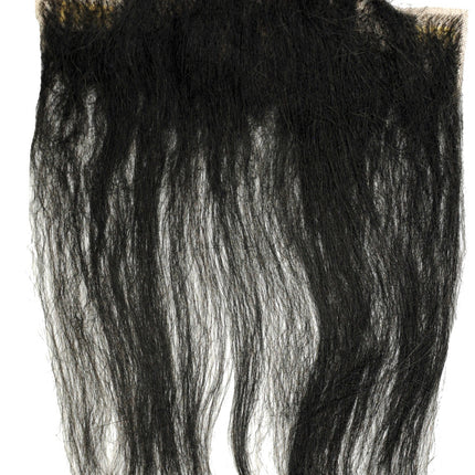 BEARD FULL BLACK HUMAN HAIR