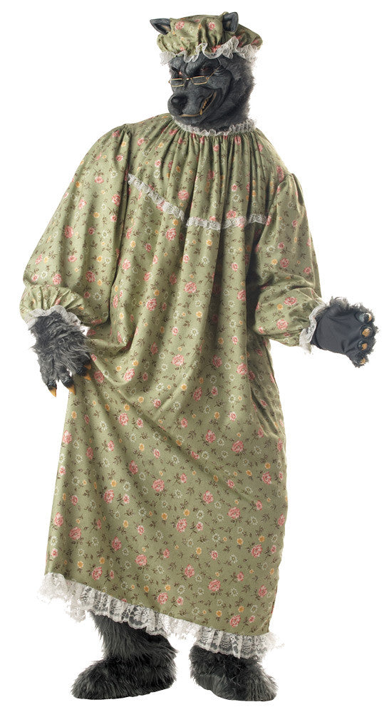 WOLF GRANNY ADULT STD 