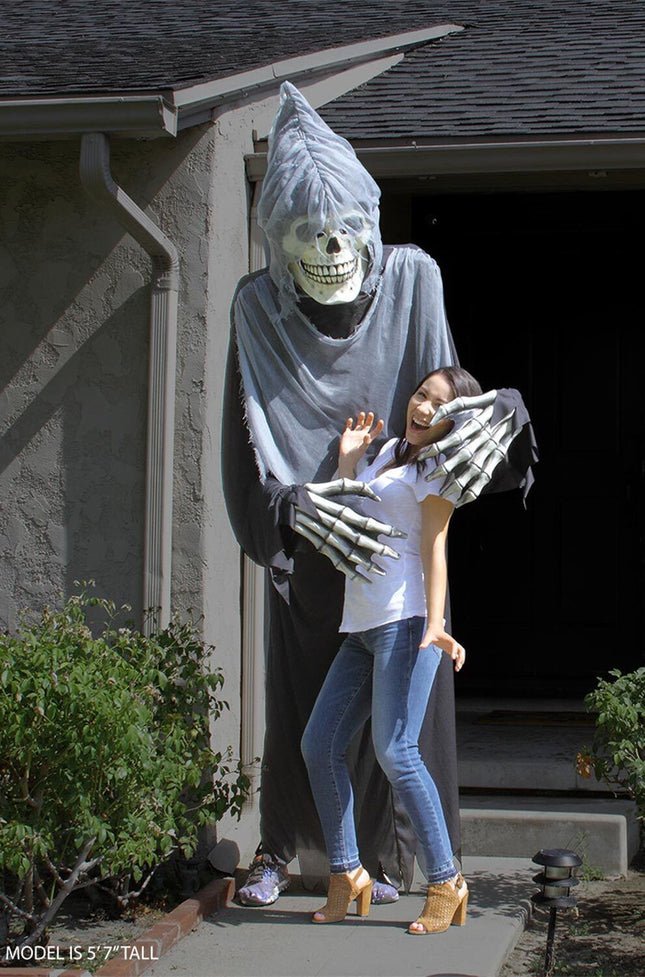 Towering Terror Reaper Prop Costume- as prop with size comparison