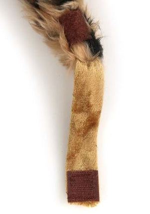 Cheetah Ears & Tail Set- tail Velcro attachment up close