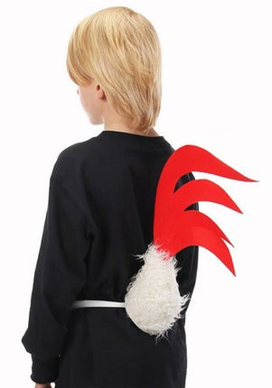 Perky Chicken Tail- worn by child model
