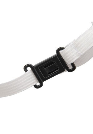 Perky Chicken Tail- up close strap buckle