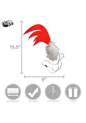 Perky Chicken Tail- measurements