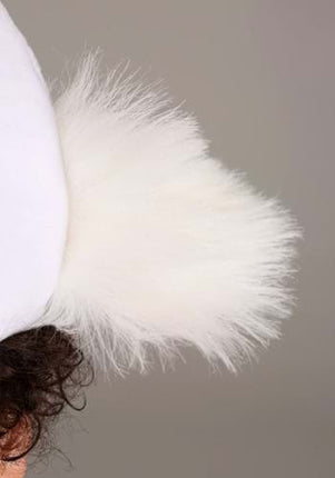 Plush Chicken Hat- wings up close