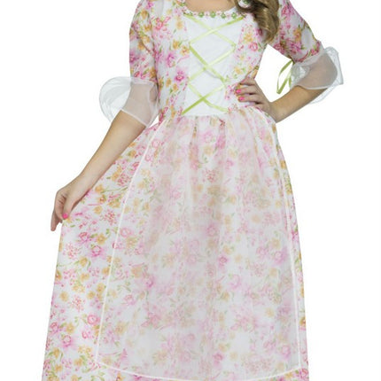 Colonial Girl Child Costume- front view