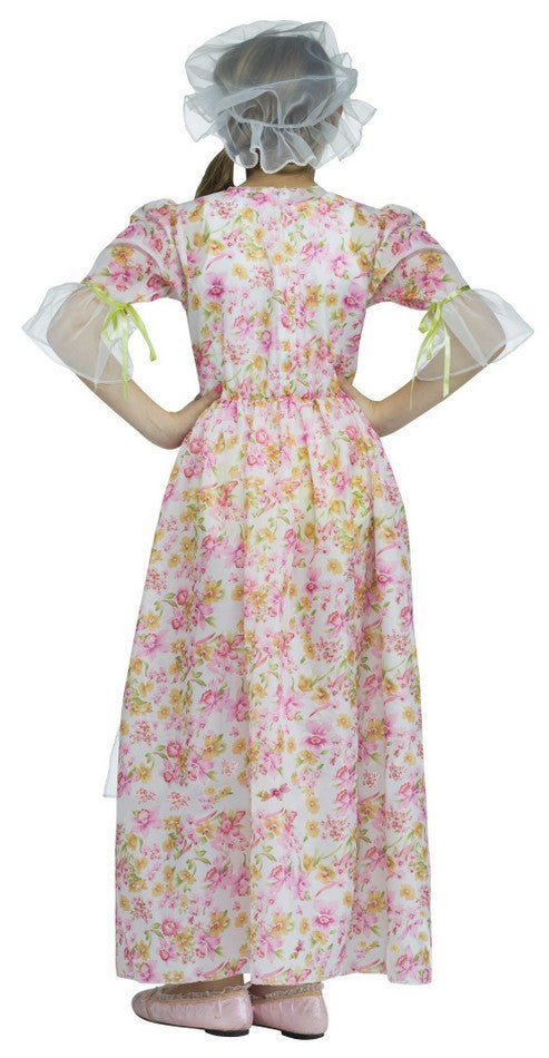 Colonial Girl Child Costume- back view
