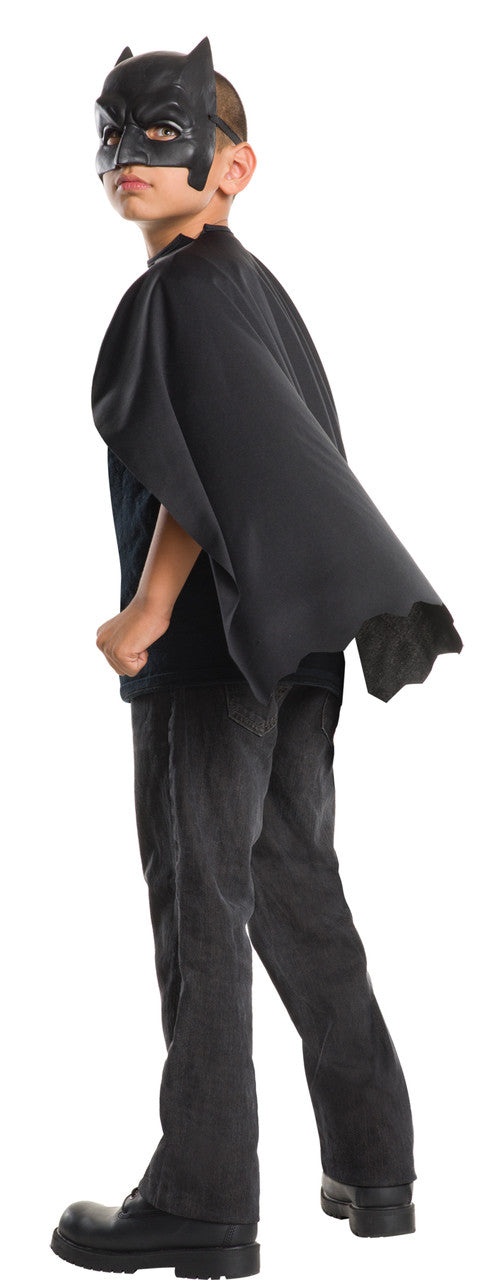 DOJ BATMAN CHD CAPE WITH MASK