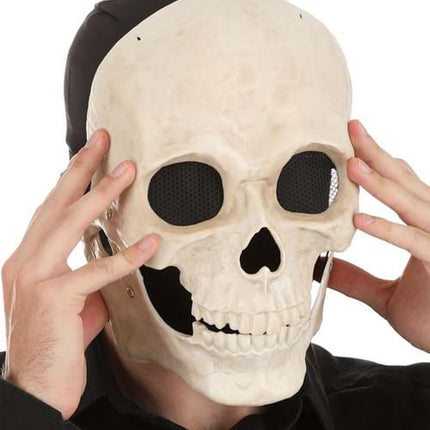 Black Costume Headsock- worn by model wearing mask