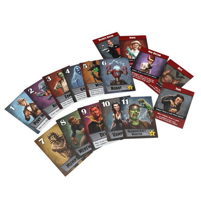 Richard Garfield's Creature Feature Game- cards