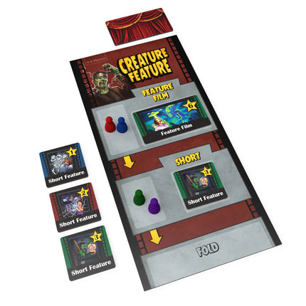 Richard Garfield's Creature Feature Game- board