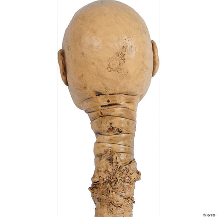 Creepy Doll Staff- back view, close up