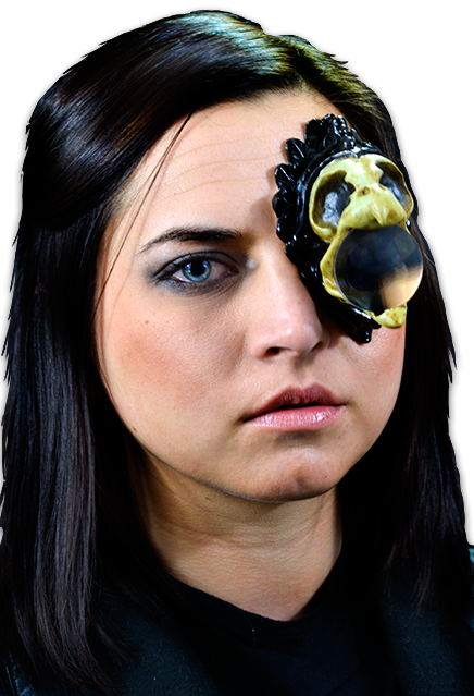 Crow Monocle Mask