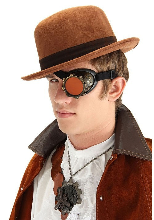 CyberSteam Eyepatch Goggle- worn by model