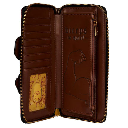Disney Villains Scene Gaston Wallet- inside view