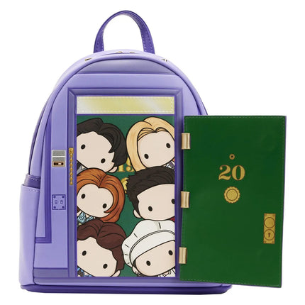 Friends Front Door Mini Backpack- door open front view