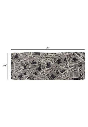 Harry Potter- Daily Prophet Newspaper Print Lightweight Scarf- measurements