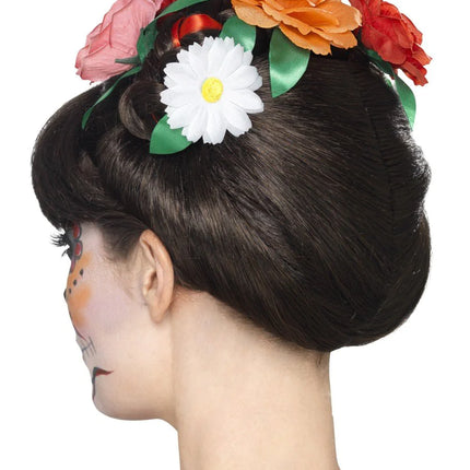 Day of The Dead Frida Wig