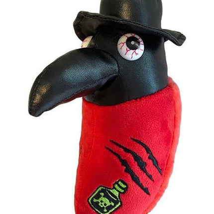 deadly flu plushie angled view left side