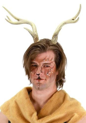 Deer Antlers- worn by male model