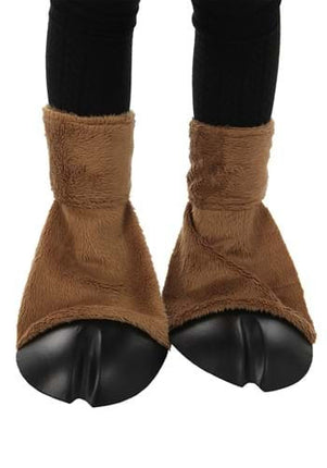 Deer Costume Back Hooves- front view close up