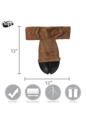 Deer Costume Back Hooves- measurements