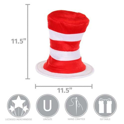 Dr. Seuss- The Cat in the Hat Plush Hat- measurements